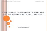 Comparing Passenger terminals  at Dubai International Airport