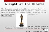 A Night at the Oscars: