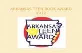Arkansas Teen Book Award 2012
