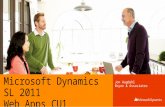 Microsoft  Dynamics  SL 2011 Web Apps CU1