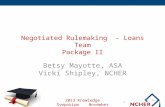Negotiated Rulemaking  - Loans Team Package II