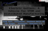 Electric Guitars: A  Vehicle  for STEM and Distributed Manufacturing  Education The Perfect Hook for Students from Any Background