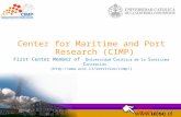 Center for Maritime and Port Research (CIMP) First Center Member of  U niversidad  C atólica de la  S antísima  C oncepción