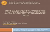 Study on Illegally Built Objects and Illegal Development in Montenegro ( 2011)