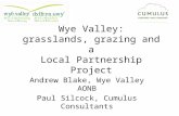 Wye Valley: grasslands, grazing and a Local Partnership Project