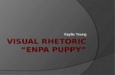 Visual Rhetoric “ENPA Puppy”