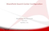 SharePoint Search Center Configuration