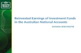 Reinvested Earnings of Investment Funds in the Australian National Accounts
