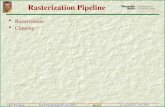 Rasterization Pipeline