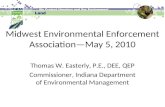 Midwest Environmental Enforcement Association—May 5, 2010