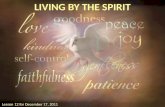 LIVING  BY THE SPIRIT
