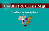 Conflict in Workplace