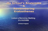 My School’s Analemma & Remembering Eratosthenes
