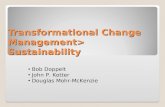Transformational Change Management> Sustainability