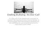 Ending Bullying: Its Our Call