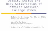 Obesity Status and Body Satisfaction of African American College Women