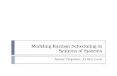 Modeling  Kanban Scheduling  in  Systems  of  Systems