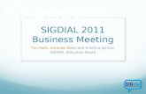 SIGDIAL 2011 Business Meeting