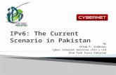 IPv6: The Current Scenario in Pakistan