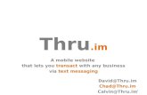 A mobile website  that lets you  transact  with any business v ia  text messaging