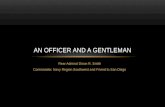 An Officer and A gentleman