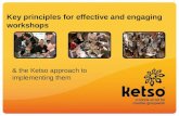 Key principles for effective and engaging workshops