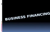 Business Financing