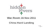 War Room  16 Nov 2011 China Hard Landing