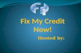 Fix My Credit Now!