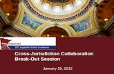 Cross-Jurisdiction Collaboration  Break-Out Session