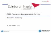 2013 Employee Engagement Survey