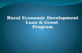 R ural Economic Development Loan & Grant  Program