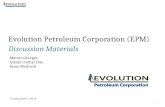Evolution Petroleum Corporation (EPM)