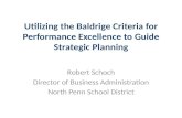 Utilizing the  Baldrige  Criteria for Performance Excellence to Guide Strategic Planning