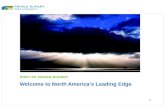 Welcome to North America’s Leading Edge