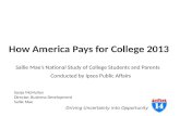 How America Pays for College 2013
