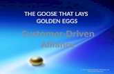 THE GOOSE THAT LAYS  GOLDEN EGGS