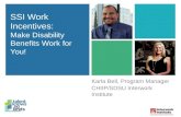 SSI Work Incentives: Make Disability  Benefits Work for You!