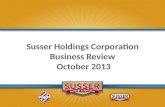 Susser Holdings Corporation Business Review  October 2013