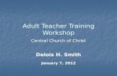 Adult Teacher Training Workshop
