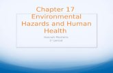 Chapter 17  Environmental Hazards and Human Health