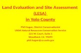Land  Evaluation and Site Assessment  (LESA)  in  Yolo County Phil  Hogan, District Conservationist USDA Natural Resources Conservation Service