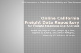 Online California Freight Data Repository for Freight Modeling and Analysis