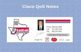 Cisco  QoS  Notes