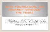 NCRS FOUNDATION, INC. JOURNEY THROUGH  THE YEARS