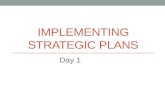 Implementing Strategic Plans