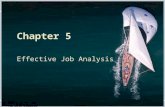 Chapter 5 Effective Job Analysis