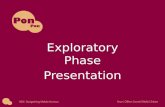 Exploratory Phase Presentation