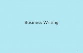 Business  Writing