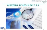 Maximo Scheduler 7.5.1